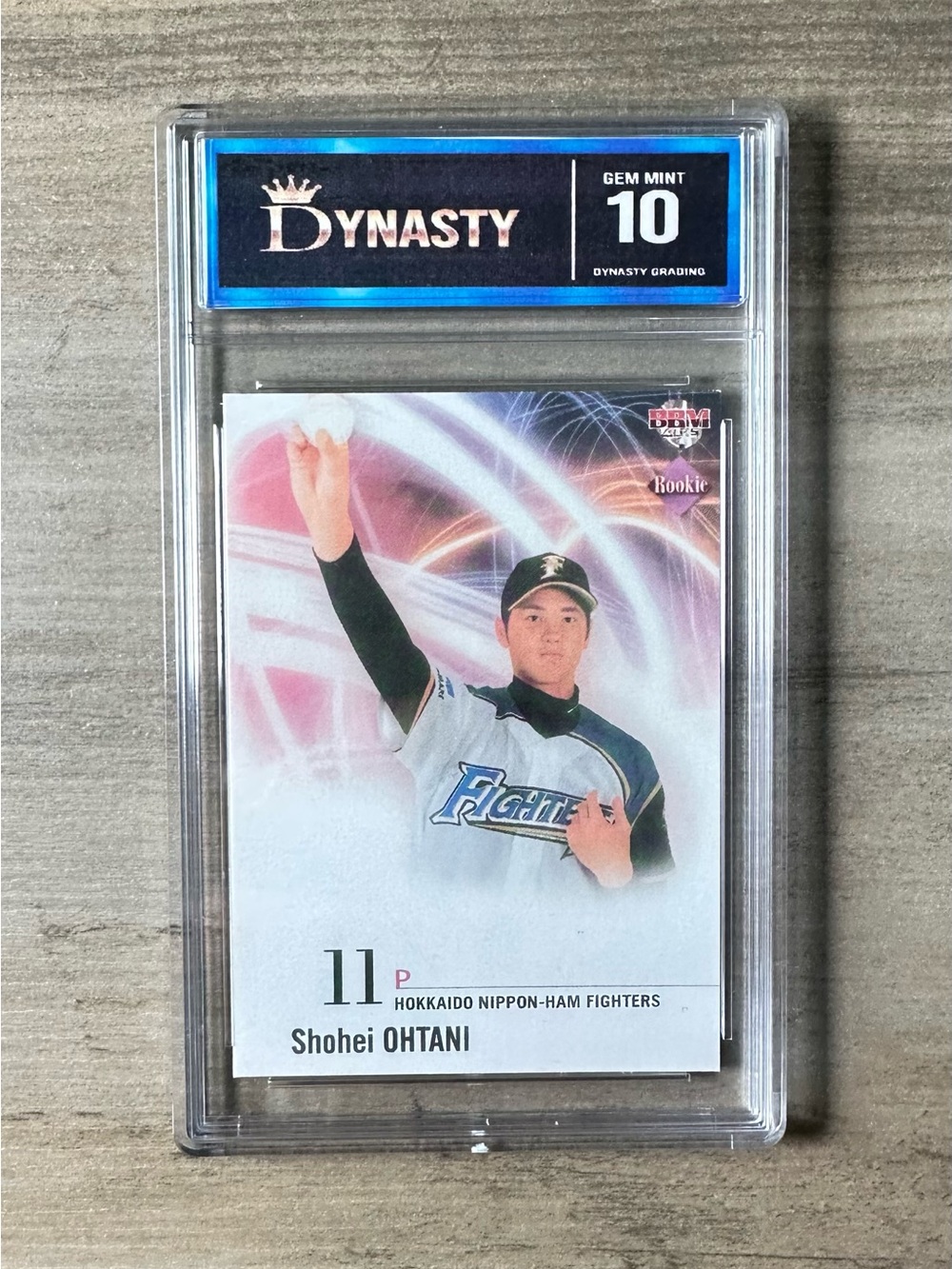 Shohei Ohtani Rookie 2013 BBM Gem Mint 10 Novelty Baseball Card Japanese Rookie
